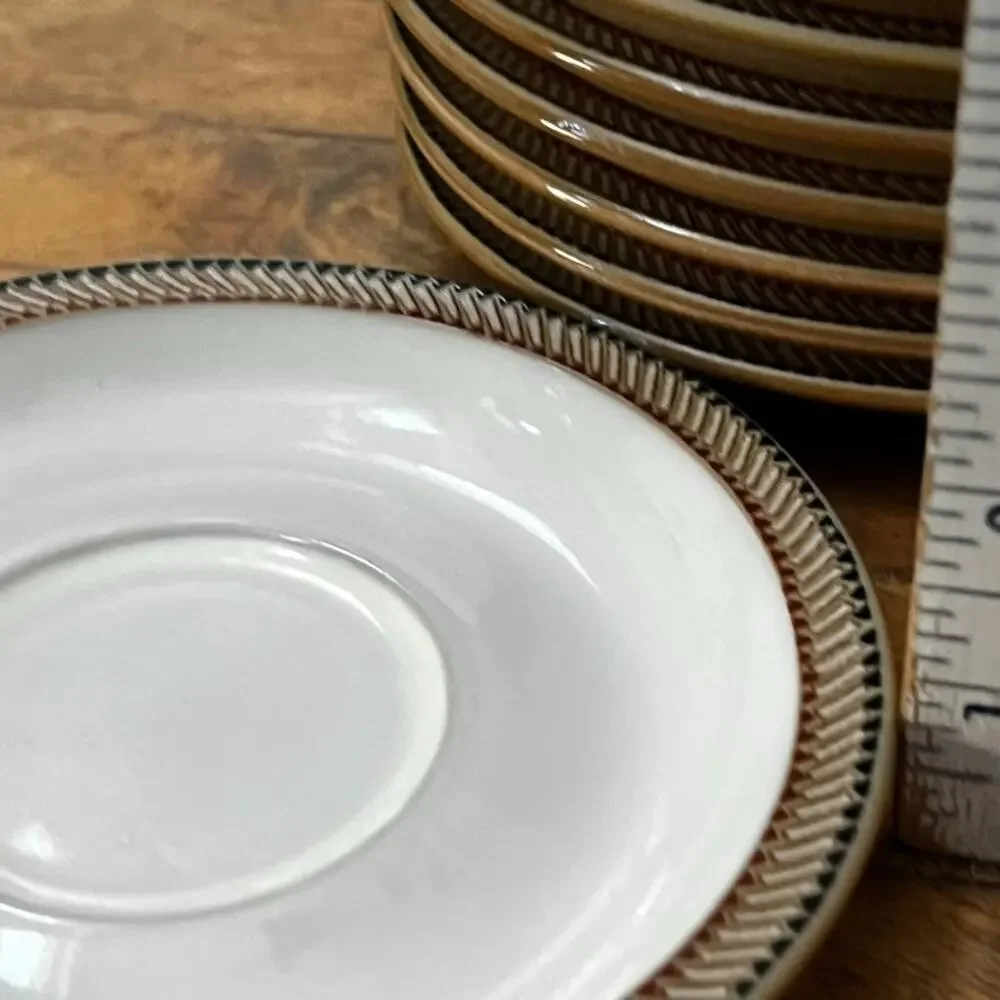 Denby Luxor Saucers Plates 6